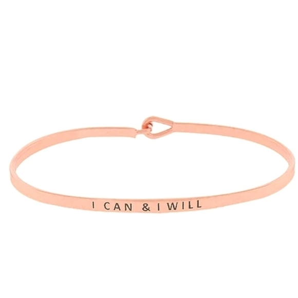 I Can & I Will Bangle NWOT - Picture 1 of 1